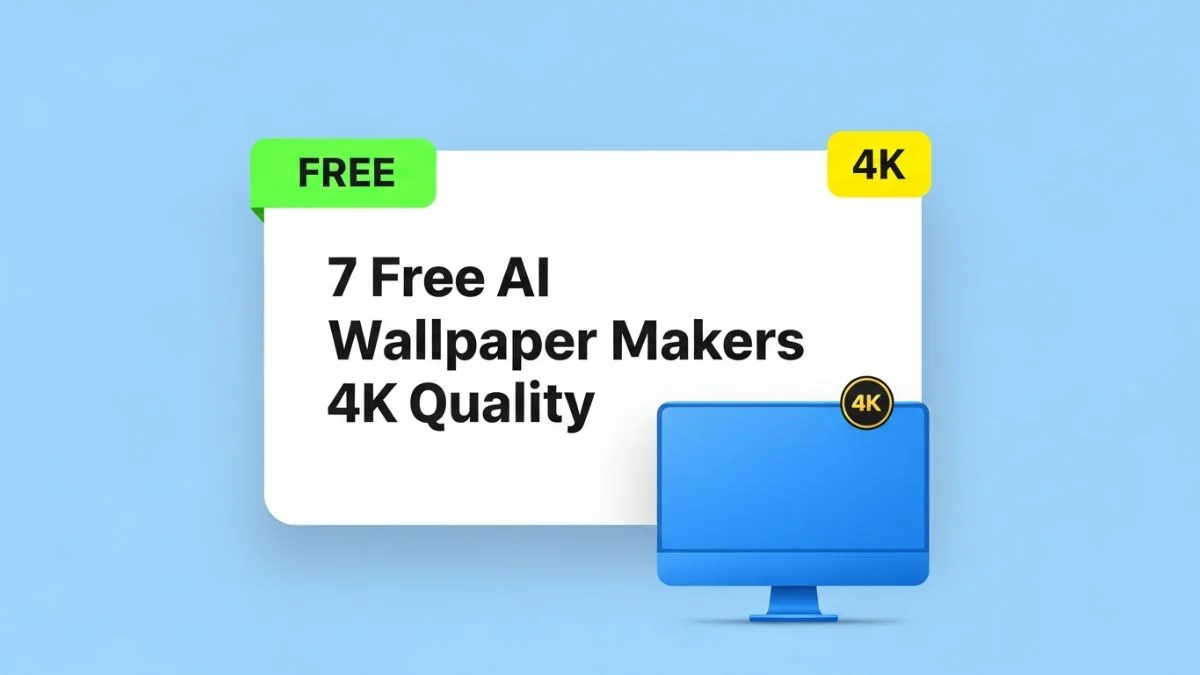 7 Free AI Wallpaper Makers 4K Quality