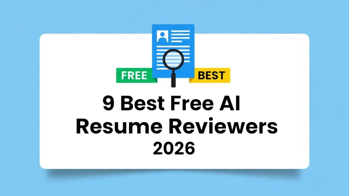 9 Best Free AI Resume Reviewers 2026