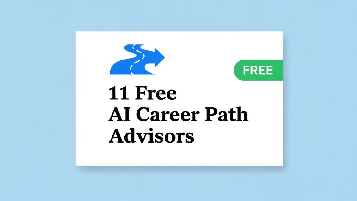 11 Free AI Career Path Advisors