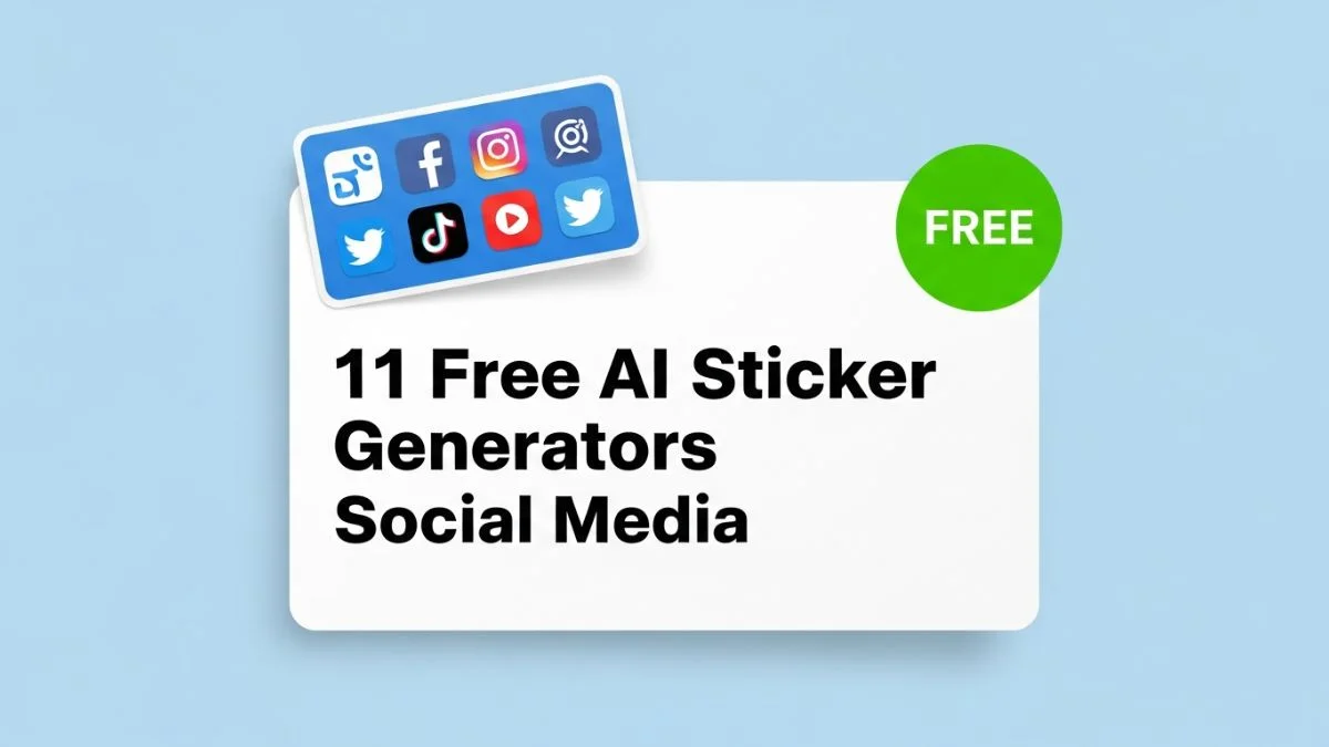11 Free AI Sticker Generators Social Media