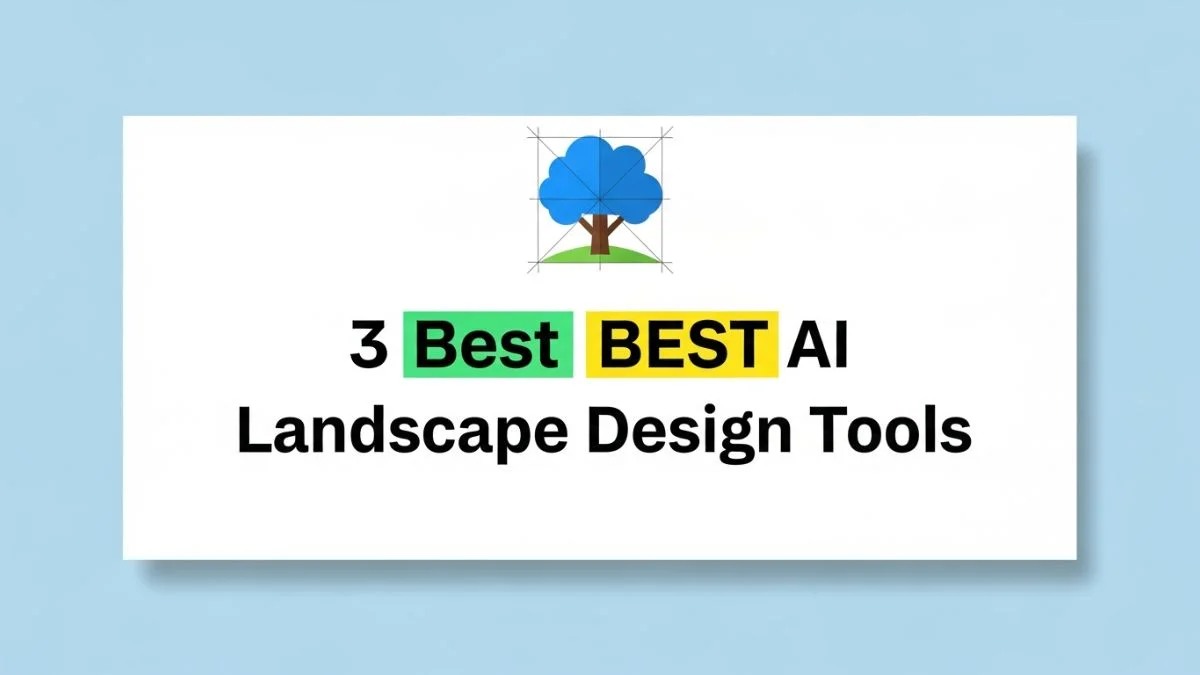 3 Best Free AI Landscape Design Tools