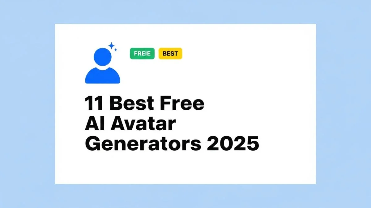 11 Best Free AI Avatar Generators 2026