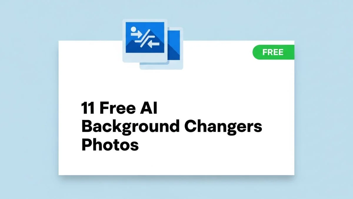 11 Free AI Background Changers Photos