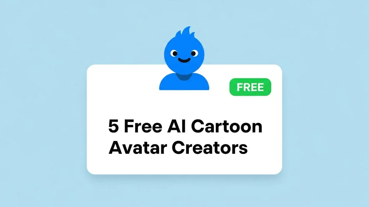 5 Free AI Cartoon Avatar Creators