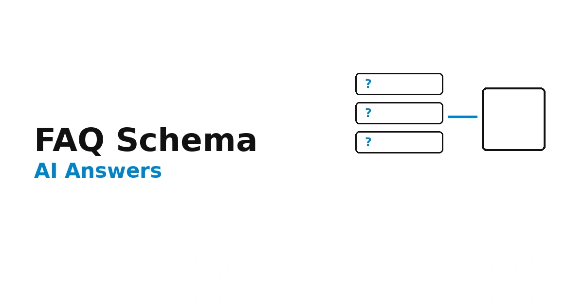 How to Build an FAQ Schema Strategy for AI Answers