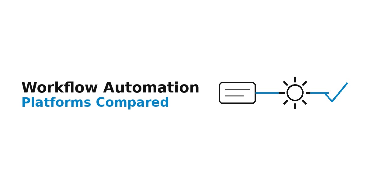 Best Workflow Automation Platforms Compared (2026 Expert Guide)