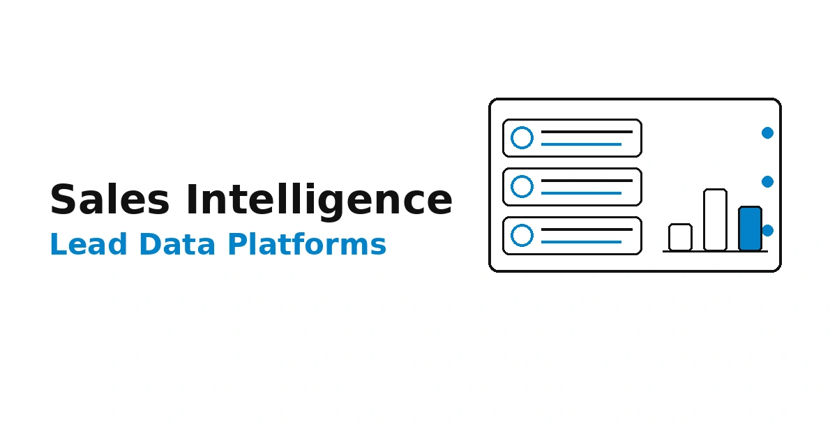 Best Sales Intelligence and Lead Data Platforms