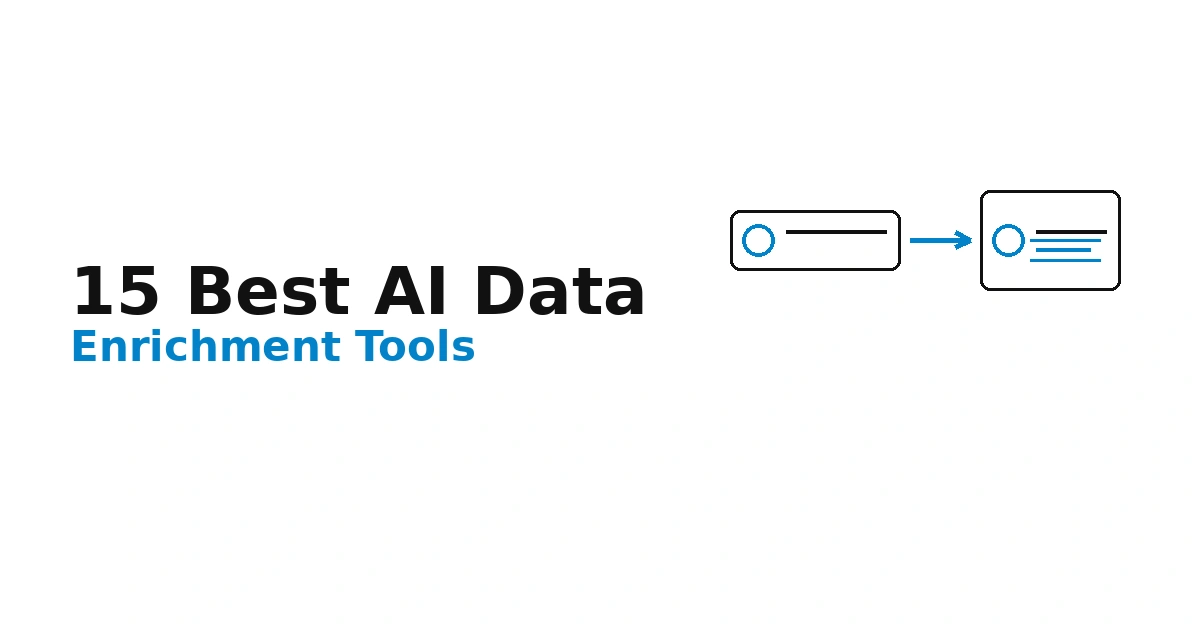 15 Best AI Data Enrichment Tools for Sales Teams (2026)