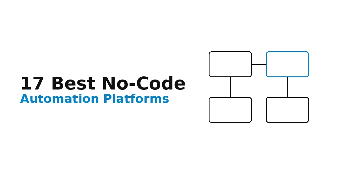 17 Best No-Code Automation Platforms Compared (2026)
