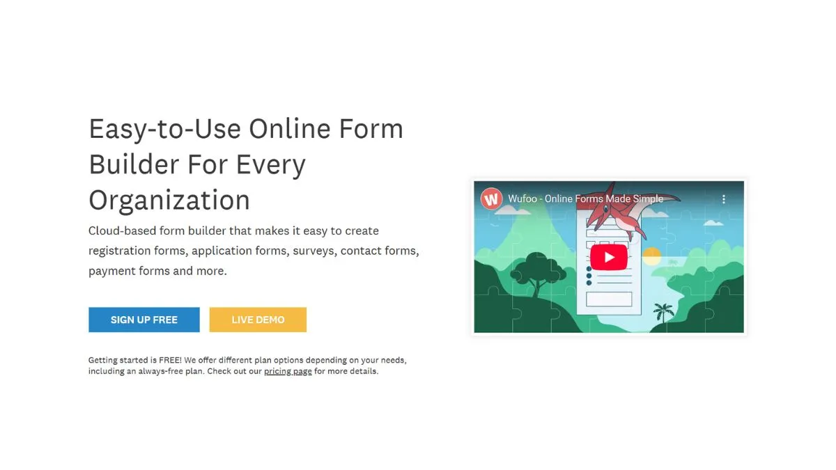 Wufoo Alternative: Better and More Modern Form Builders