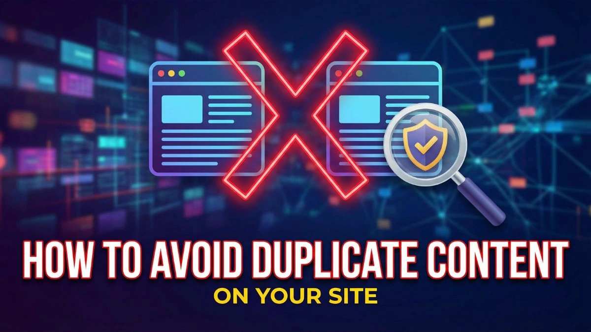 How to Avoid Duplicate Content on Your Site
