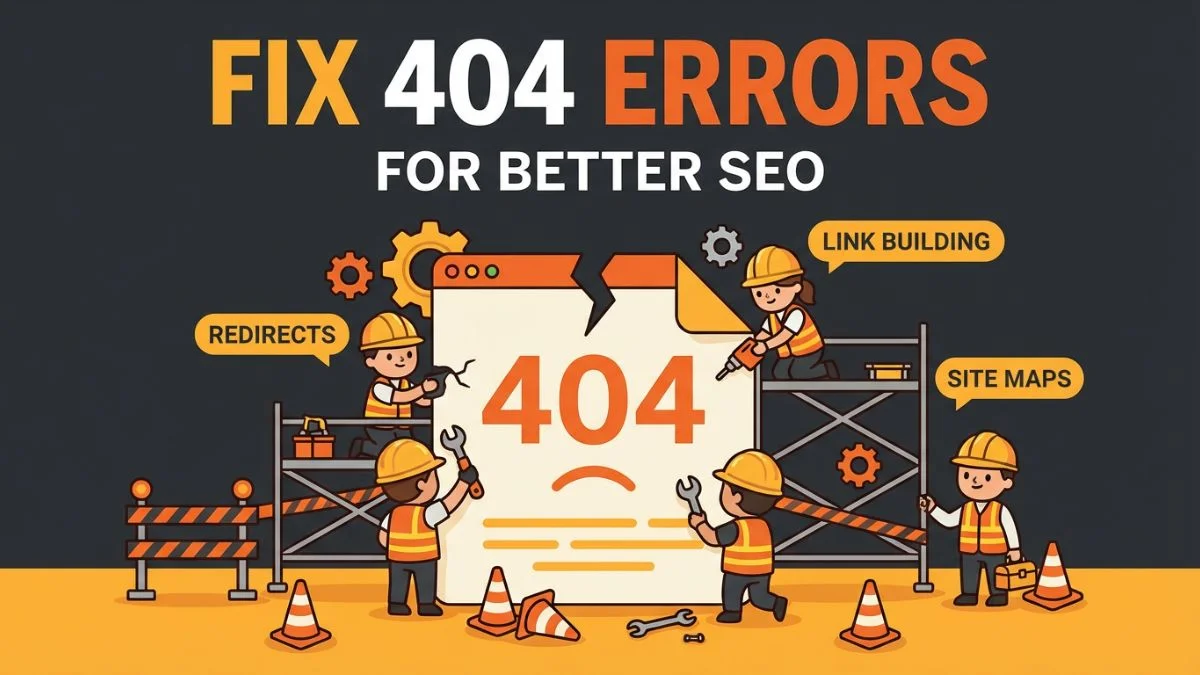 How to Fix 404 Errors for Better SEO
