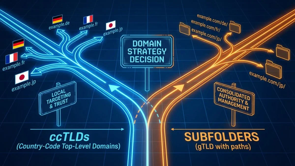How to Use ccTLDs vs Subfolders