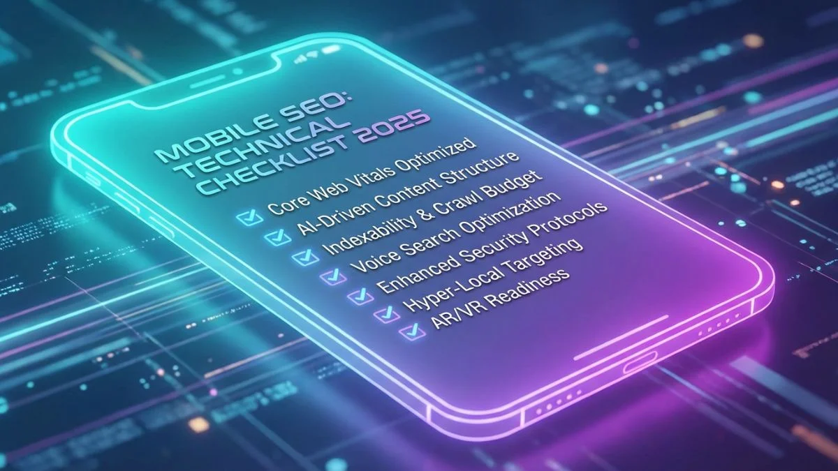 Mobile SEO Technical Checklist for 2026