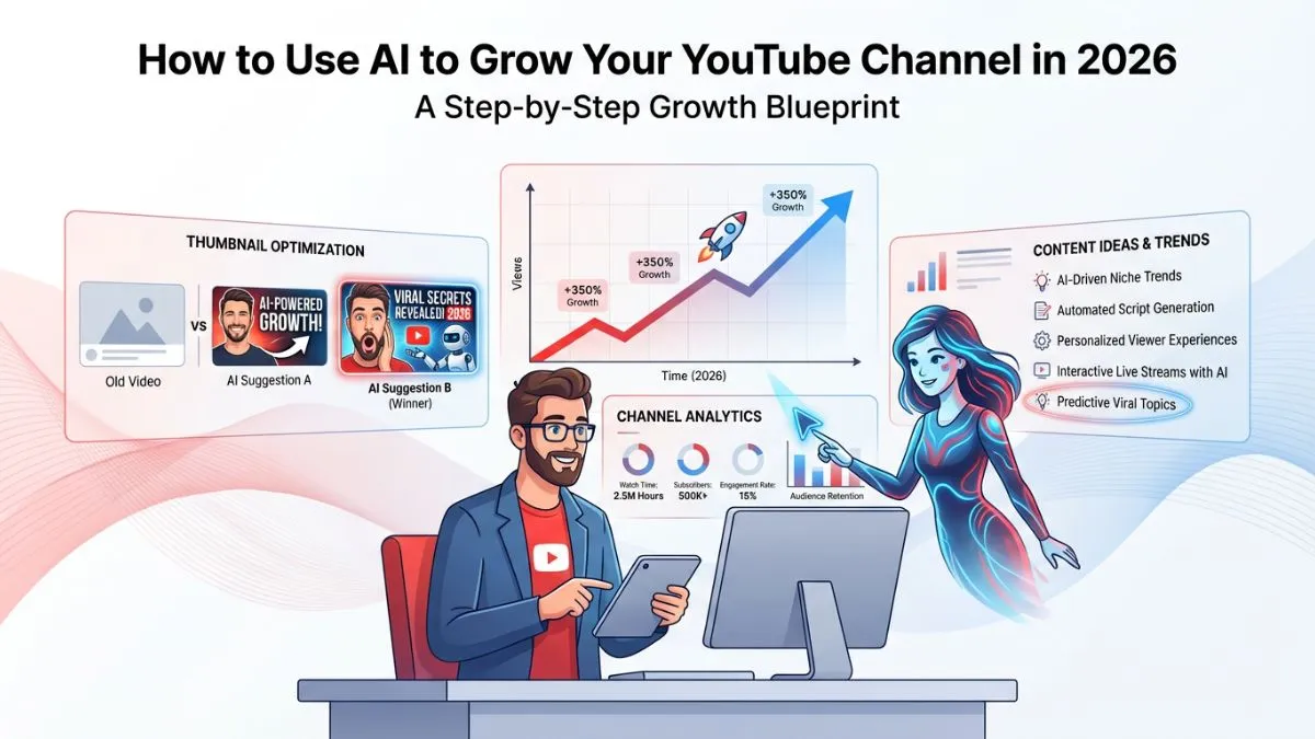 How to Use AI to Grow Your YouTube Channel in 2026 (Step-by-Step)