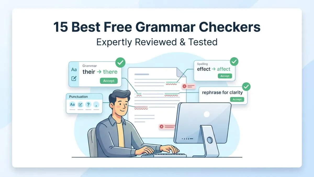 15 Best Free Grammar Checkers 2026 | Expertly Reviewed & Tested