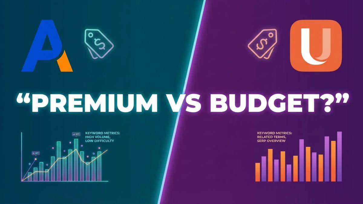 Ahrefs vs Ubersuggest: Premium vs Budget SEO Tool