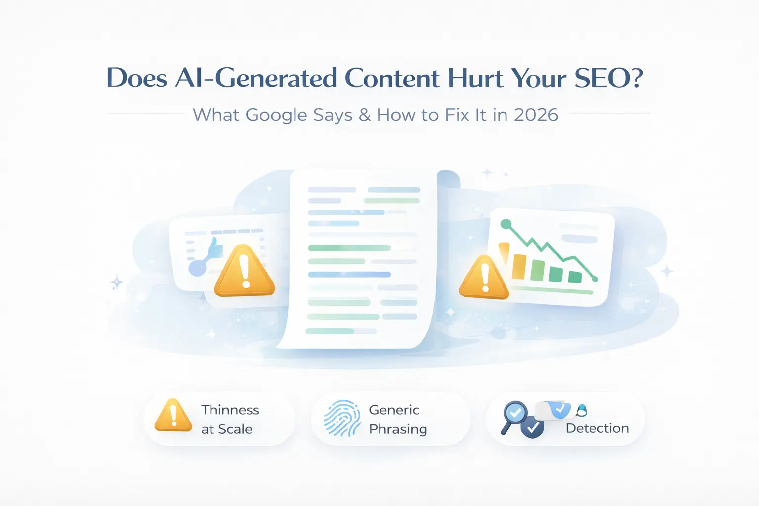 Does AI-Generated Content Hurt Your SEO? What Google Says and How to Fix It