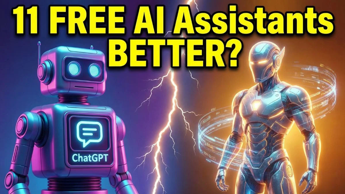 11 Free AI Assistants Better Than ChatGPT in 2026