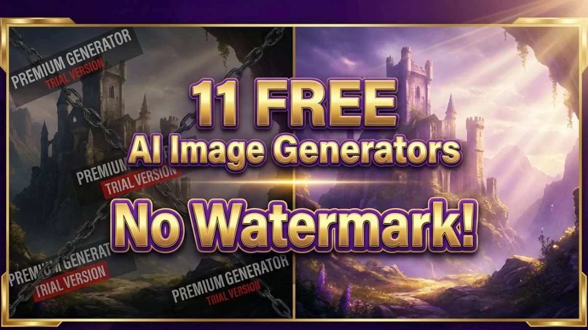 11 Best Free AI Image Generators (No Watermark) in 2026