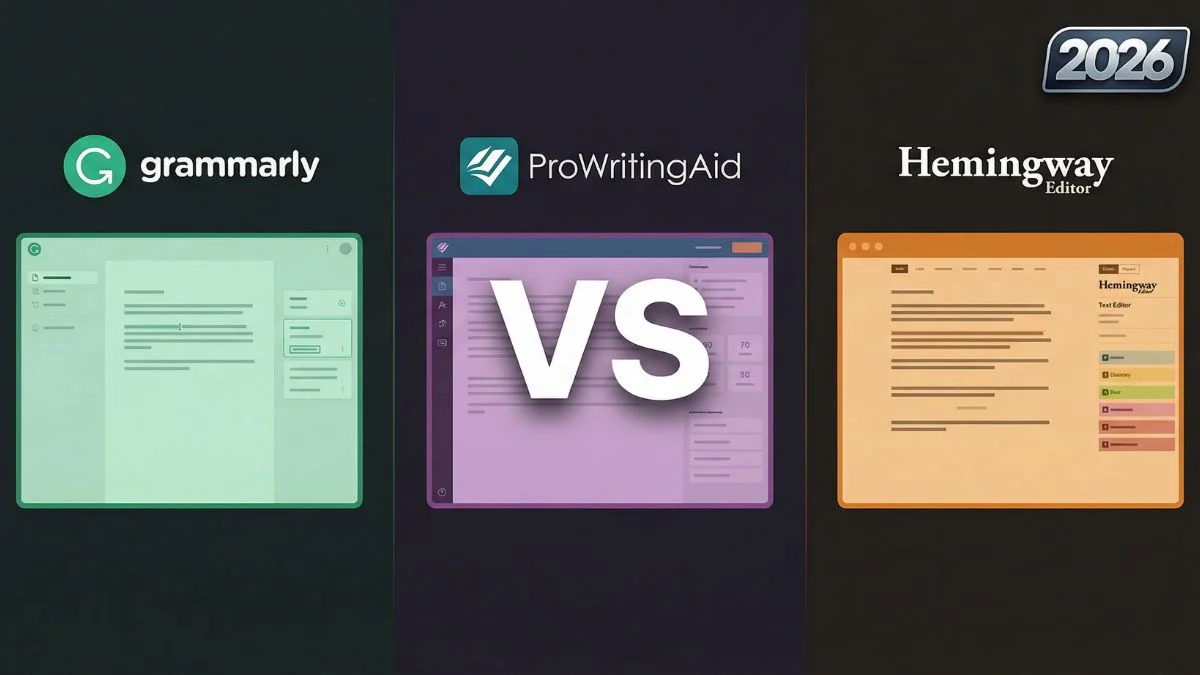 Grammarly vs ProWritingAid vs Hemingway: Which Is the Best Grammar Checker