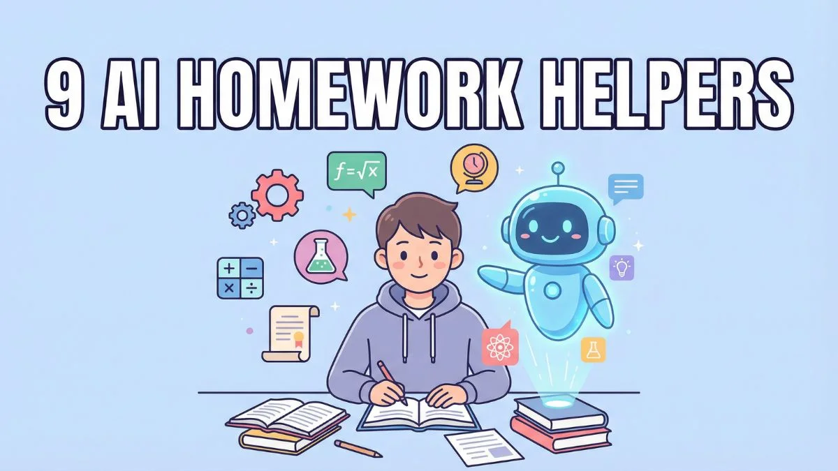 9 Free AI Homework Helpers — All Subjects (2026 Ultimate Guide)