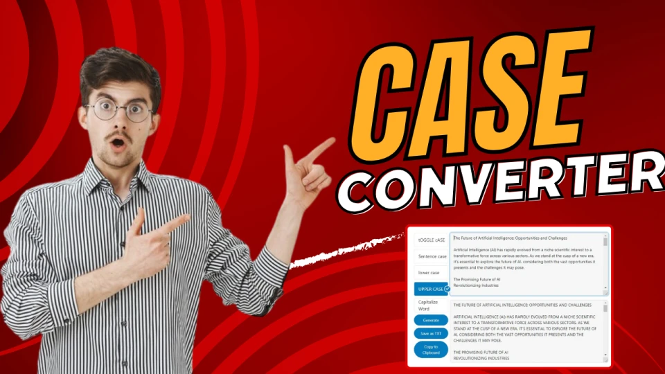 Case Converter - Change Text Case Easily