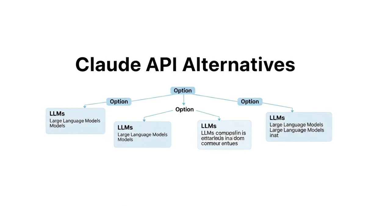 Top Anthropic Claude API Alternatives for Devs