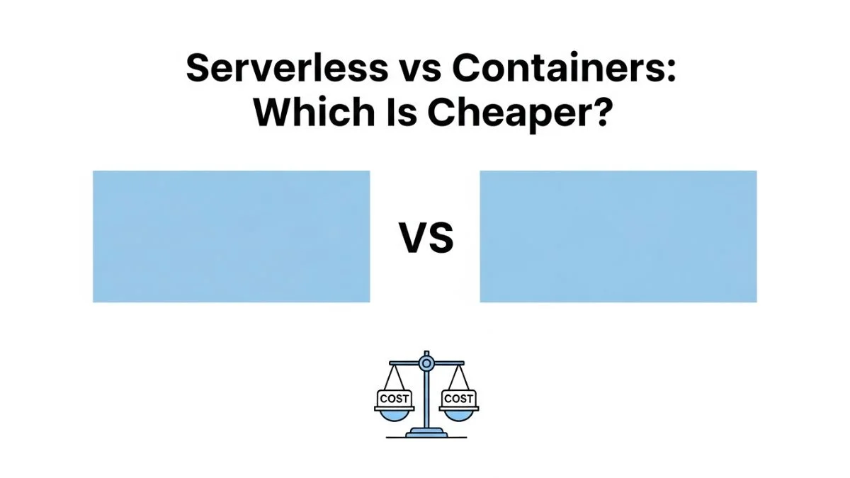 Serverless vs Containers: Which Is Cheaper?
