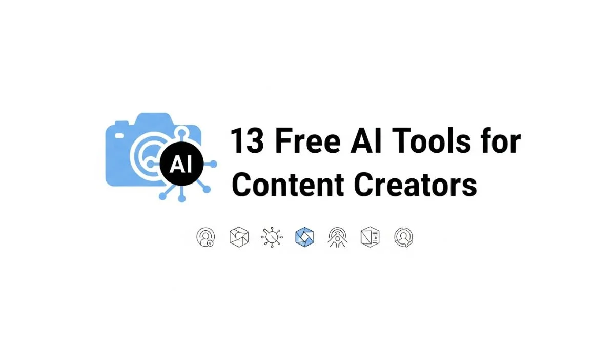 13 Free AI Tools for Content Creators