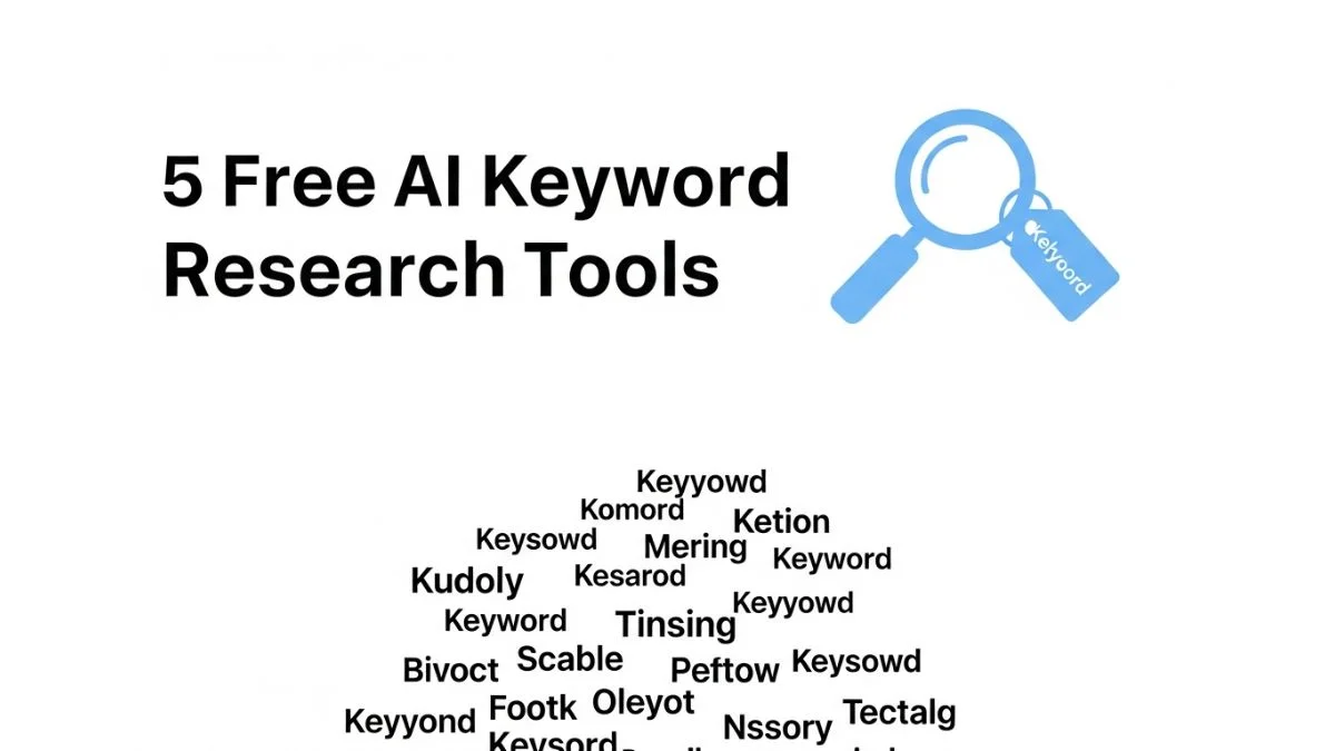 5 Free AI Keyword Research Tools