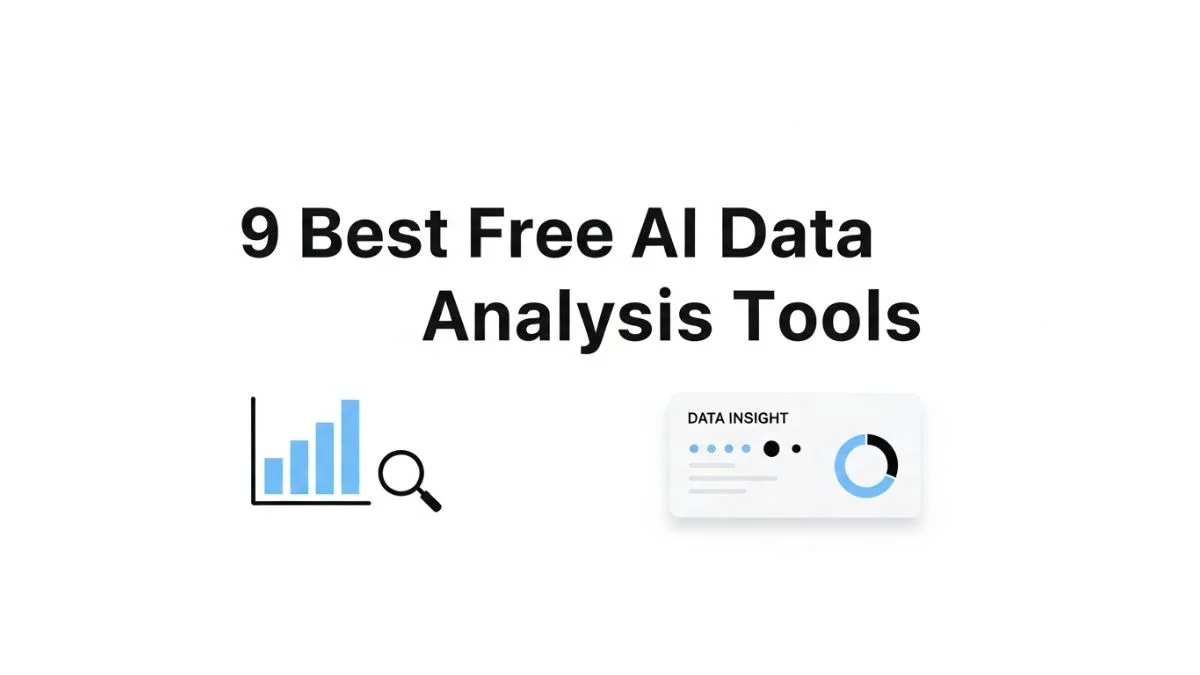 9 Best Free AI Data Analysis Tools