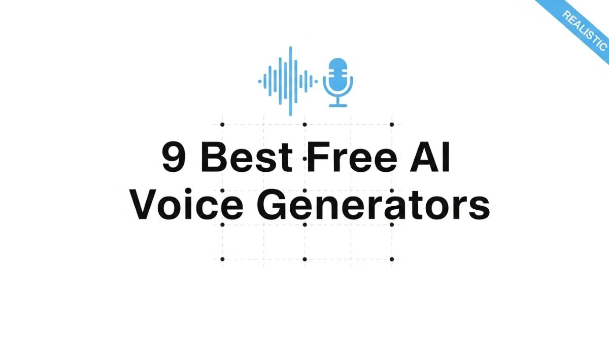 9 Best Free AI Voice Generators (Realistic)