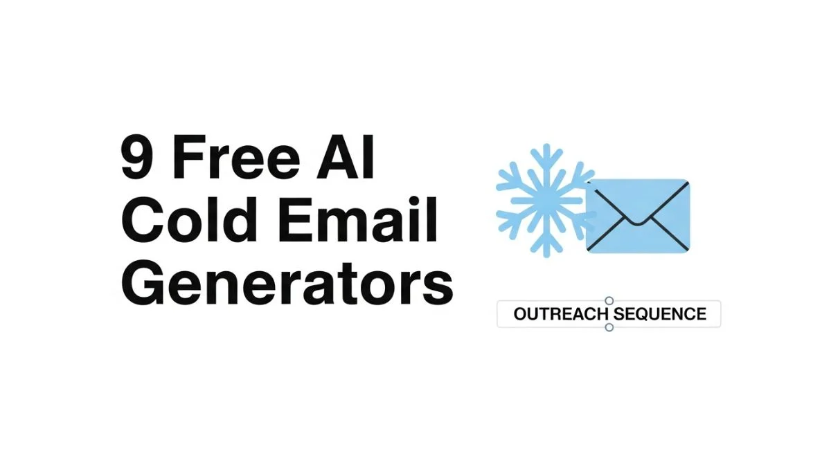 9 Free AI Cold Email Generators