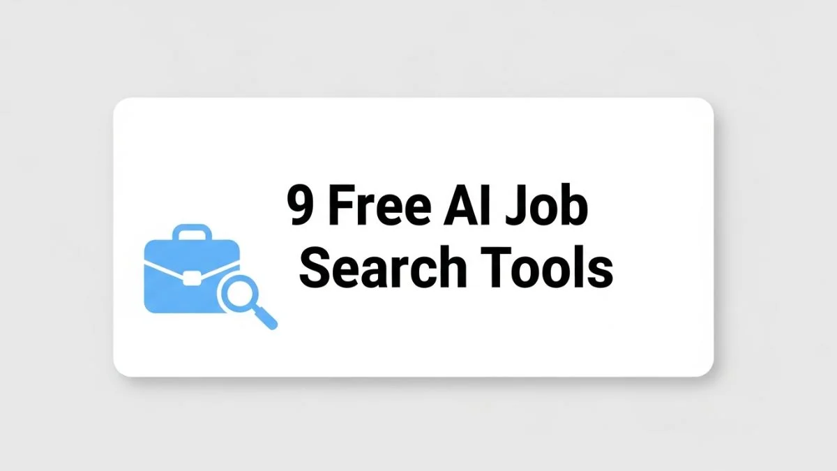 9 Free AI Job Search Tools