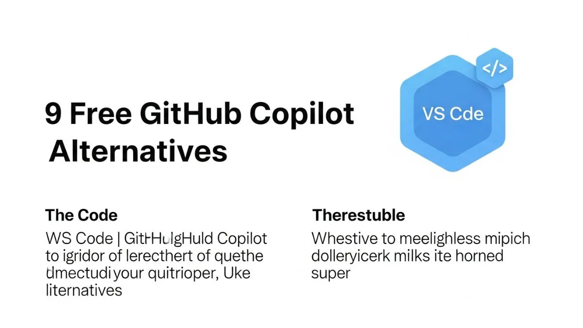 9 Free GitHub Copilot Alternatives