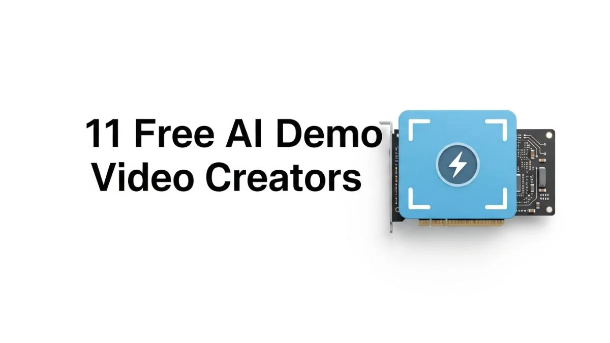 11 Free AI Demo Video Creators