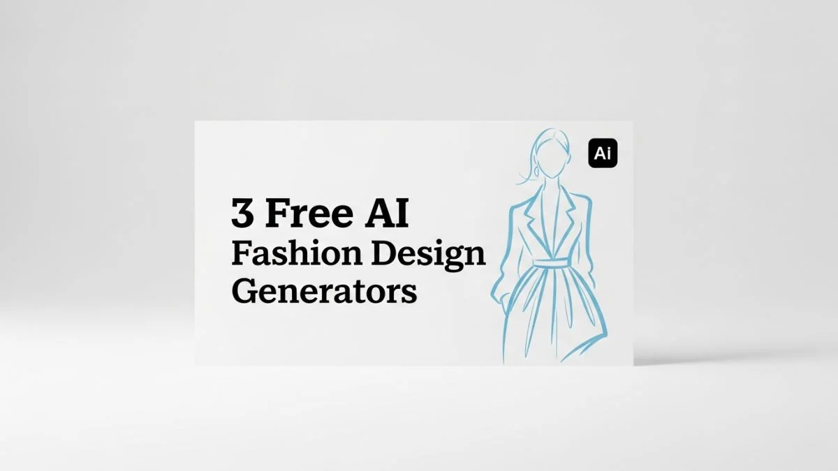 3 Free AI Fashion Design Generators