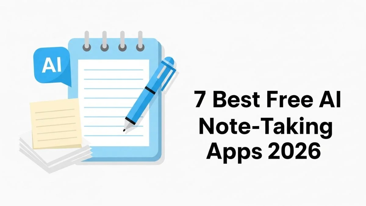 7 Best Free AI Note-Taking Apps