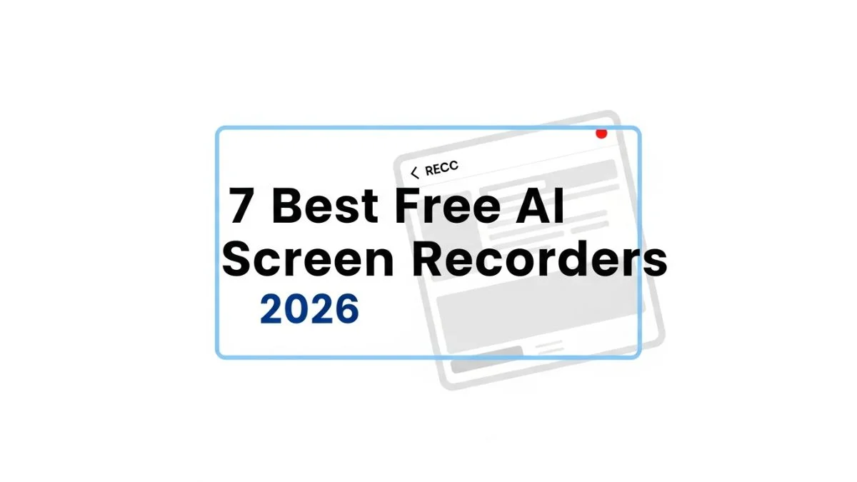 7 Best Free AI Screen Recorders