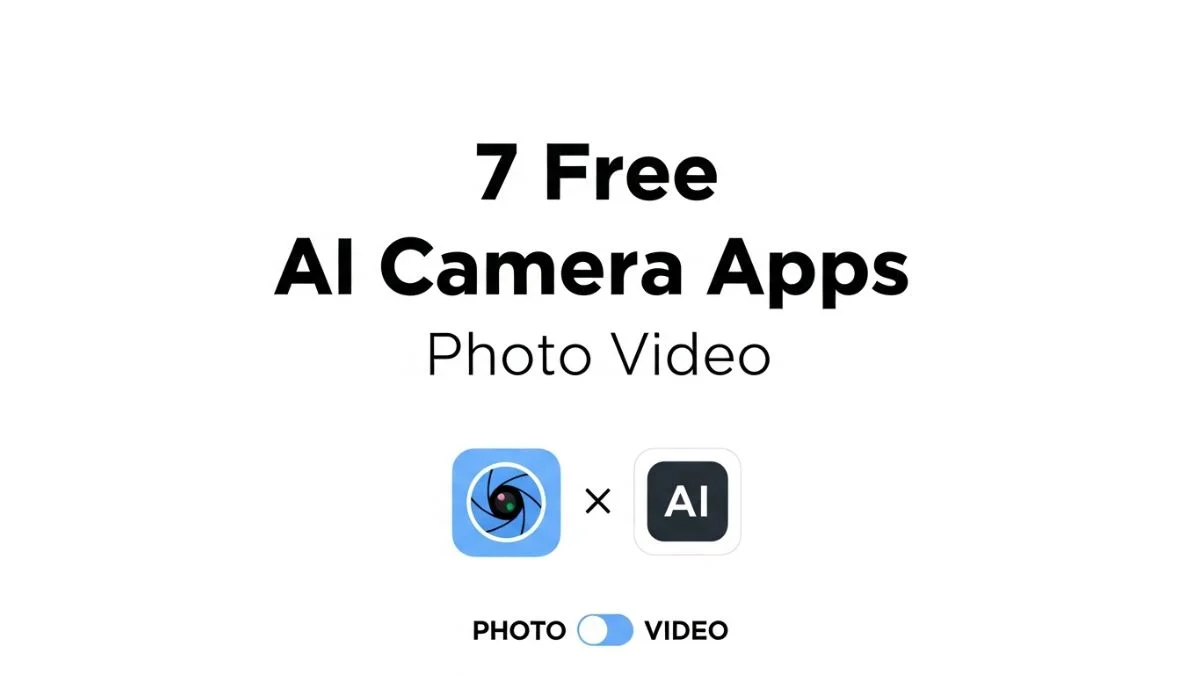 7 Free AI Camera Apps Photo Video