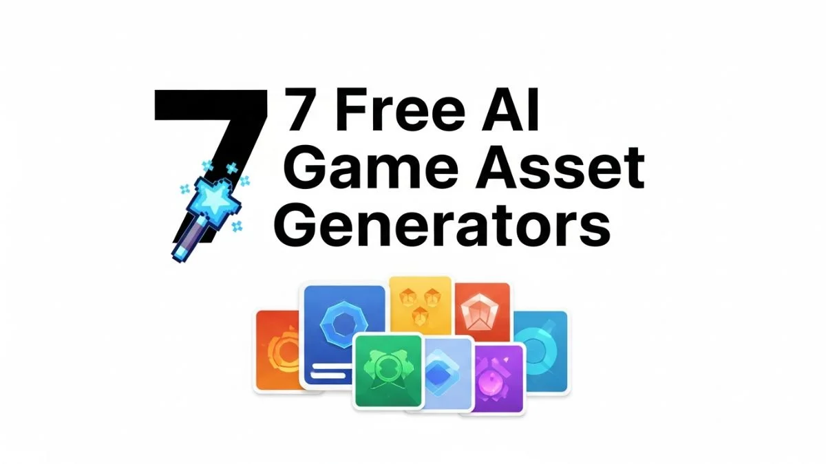 7 Free AI Game Asset Generators