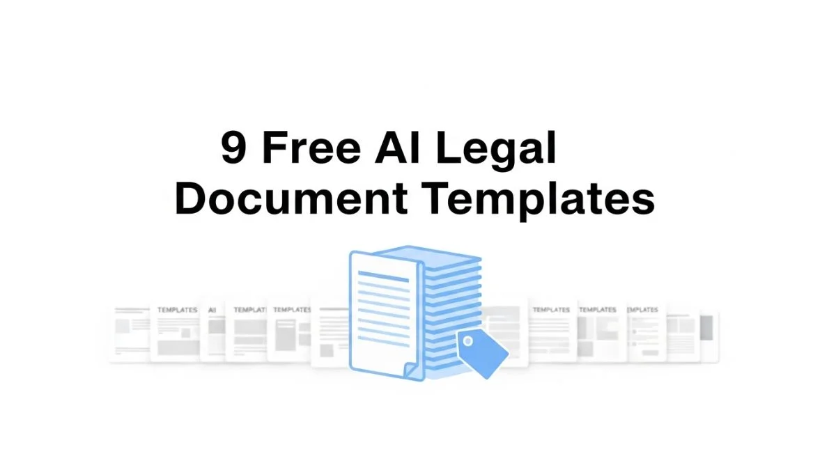 9 Free AI Legal Document Templates