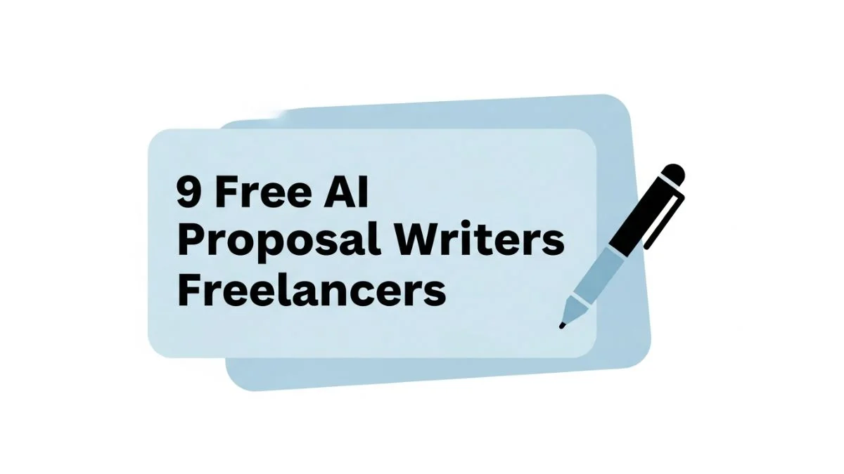 9 Free AI Proposal Writers Freelancers