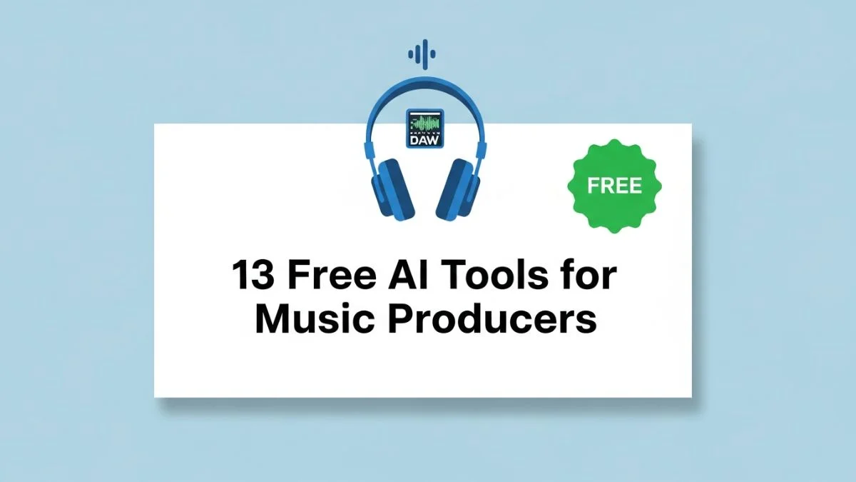 13 Free AI Tools for Music Producers
