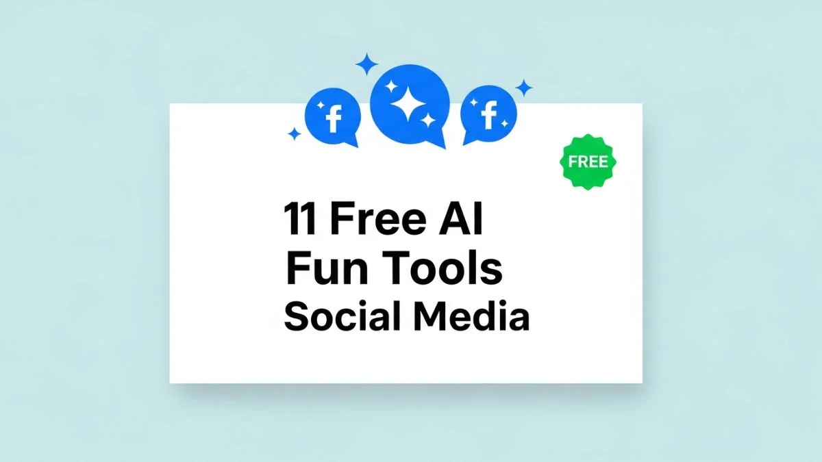 11 Free AI Fun Tools Social Media