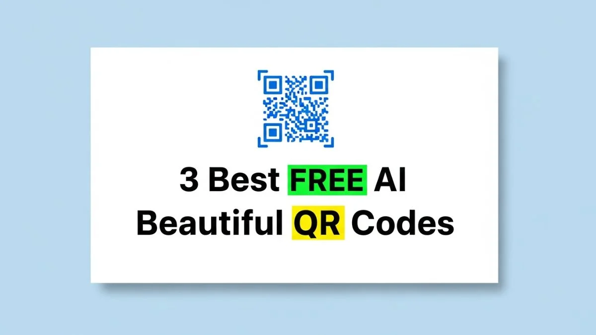 3 Best Free AI Beautiful QR Codes